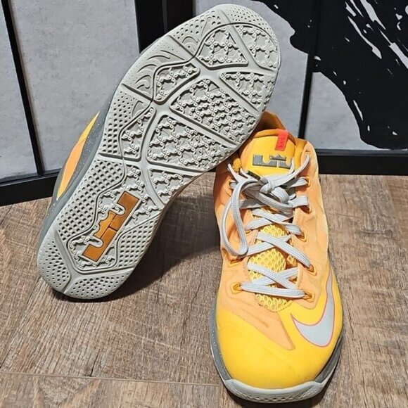 Lebron James Nike Air Max Low Floridian Atomic Mango Sneakers Shoes Mens 9.5 main image 13